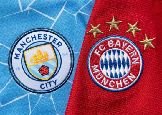 Champions League terá duelo dos gigantes, Manchester City e Bayern, nas quartas de final - Foto: Reprodução/Twitter @Liga dos Campeões