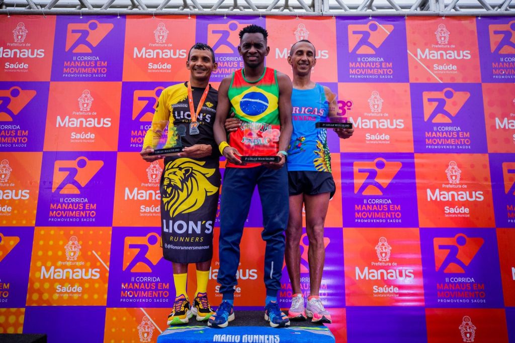 É a segunda edição da Corrida Manaus em Movimento- Fotos: Guilherme Silva / Semsa