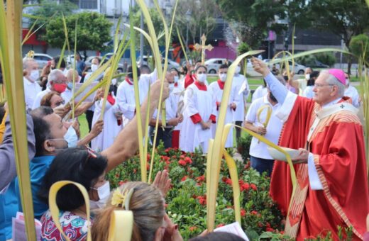 Celebração do Domingo de Ramos em Manaus - Foto: Divulgação/ Arquidiocese de Manaus