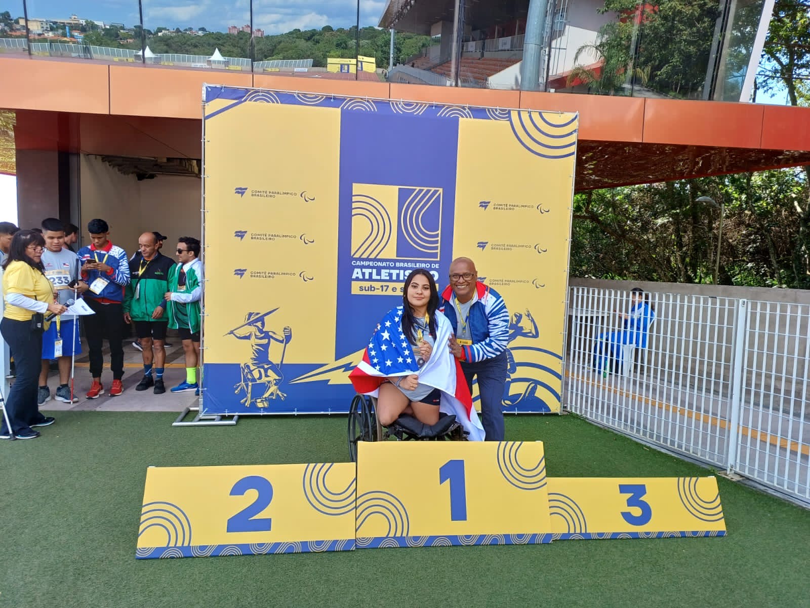 Os alunos paratletas seguem buscando a classificatória nos Jogos Parapan-Americanos de jovens. Foto: Divulgação/Joniferson Vieira