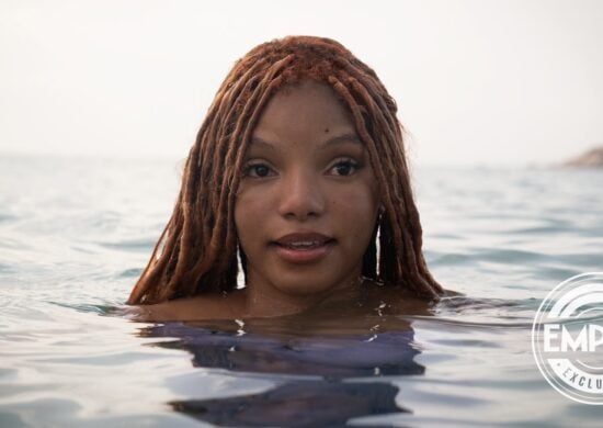 A Pequena Sereia é o primeiro grande trabalho de Halle Bailey - Foto: Reprodução/Empire Magazine