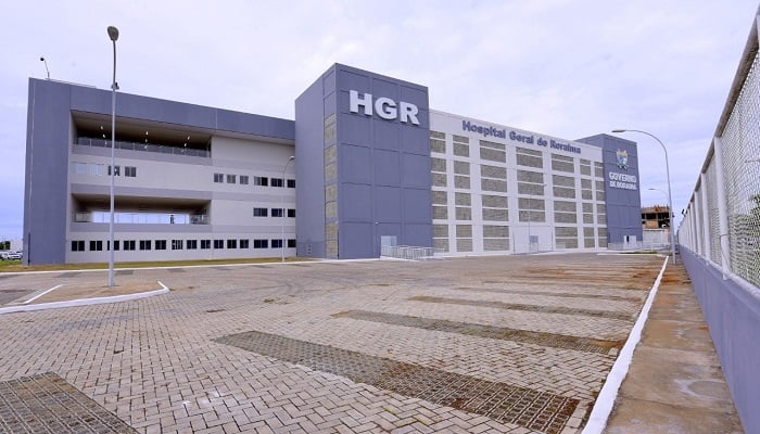 Hospital Geral de Roraima (HGR) - Foto: Secom/divulgação