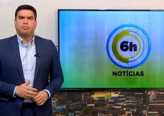 O Programa 6 Horas Notícias foi apresentado nesta quarta-feira (19) por Clayton Pascarelli. Foto: Reprodução/TV Norte Amazonas