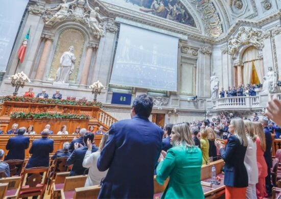 Lula no parlamento português nesta terça-feira (25) - Foto: Ricardo Stuckert