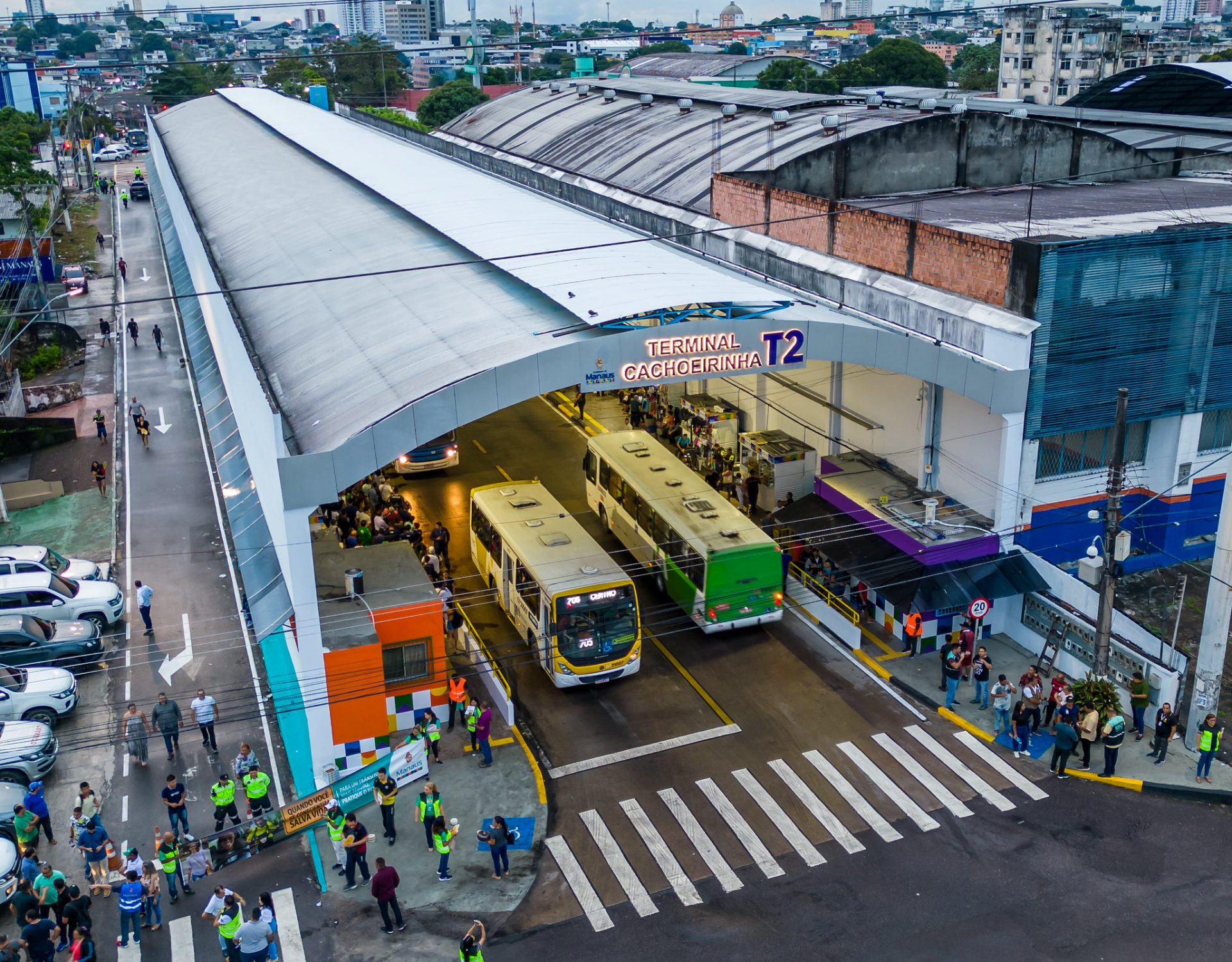 Terminal 2 é entregue reformado em Manaus - Foto: Elton Viana / Semcom