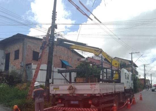 Manutenção da energia elétrica ocorrerá em bairros de Manaus – Foto: Reprodução/Facebook @amazonas.energia