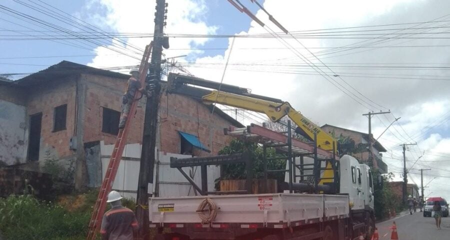 Manutenção da energia elétrica ocorrerá em bairros de Manaus – Foto: Reprodução/Facebook @amazonas.energia