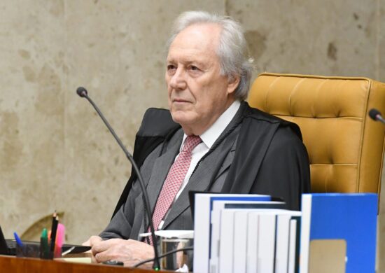 Ministro Ricardo Lewandowski durante a sessão plenária - Fotografia: Carlos Moura/SCO/STF