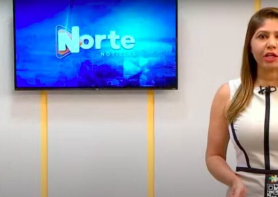 O Norte Notícias é apresentado por Mariana Rocha – Foto: Reprodução/TV Norte Amazonas