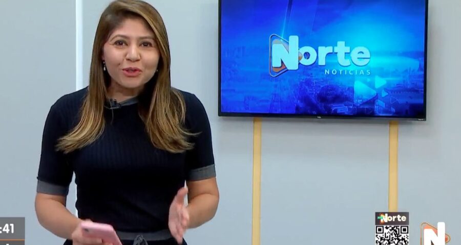 O Norte Notícias é apresentado por Mariana Rocha - Foto: Reprodução/TV Norte Amazonas