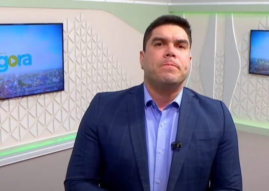 O Programa Agora é apresentado por Clayton Pascarelli -Foto: Reprodução/TV Norte Amazonas