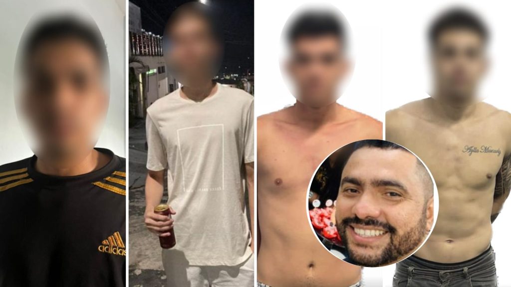 A DEHS prendeu nesta terça-feira (18), dos quatro suspeitos de assassinar o professor na Zona Norte de Manaus - Foto: Divulgação/PC-AM