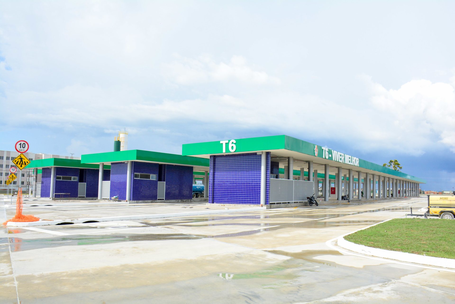 Terminal de ônibus T6 no Viver Melhor - Fotos : Valdo Leão / Semcom