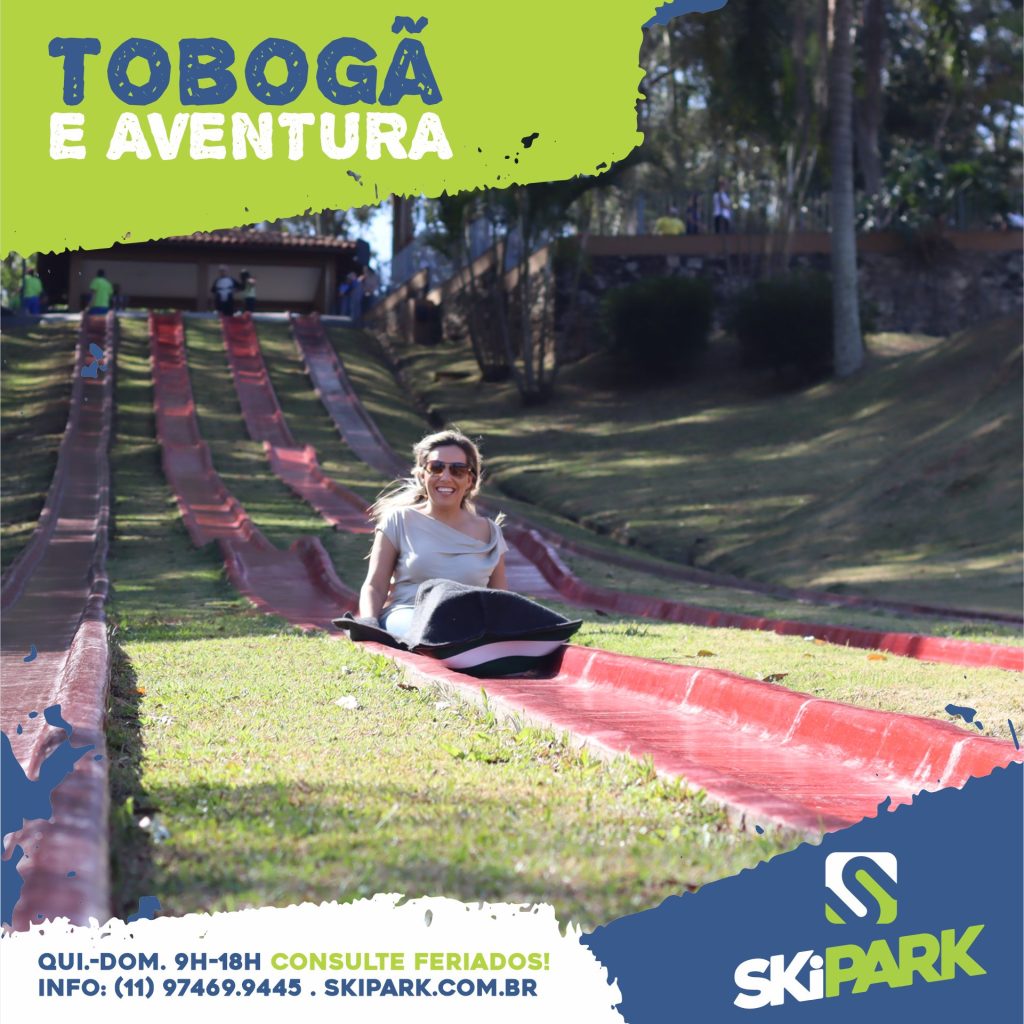 Tobogã Aventura no SkiPark, em São Paulo - Foto: Reprodução/ Facebook@skiparkoficial