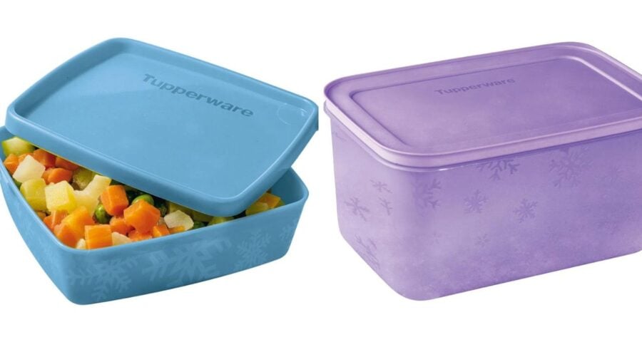 As ações da Tupperware caíram quase 40% na Bolsa de Nova York - Foto/ Reprodução Tupperware - Montagem Portal Norte