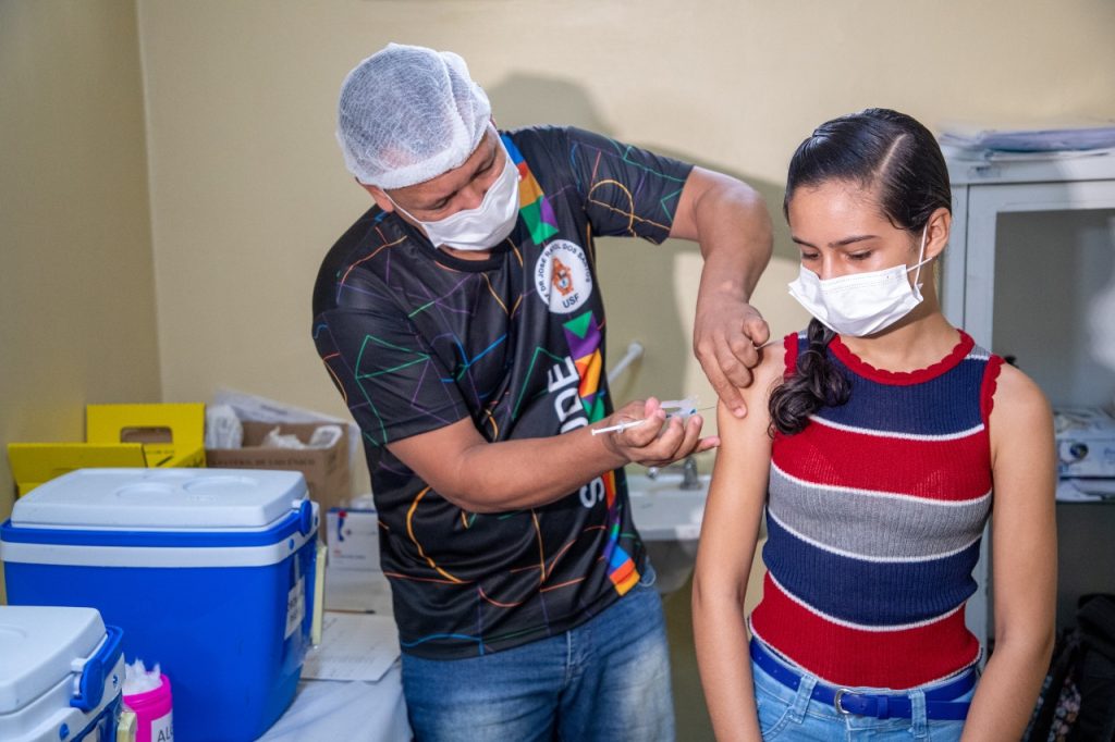 Vacinação contra a Covid-19 em Manaus - Foto: Divulgação / Semsa