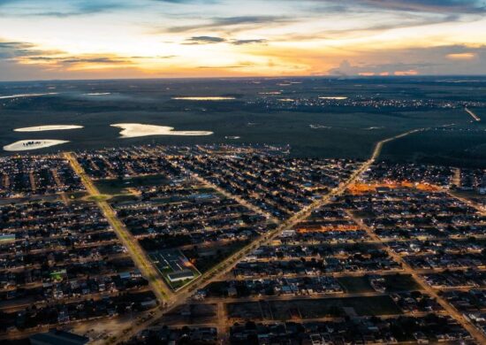 Vista aérea do Bairro Cidade Satélite em Boa Vista, em Roraima - Foto: Reprodução/Facebook@PrefeituradeBoaVista