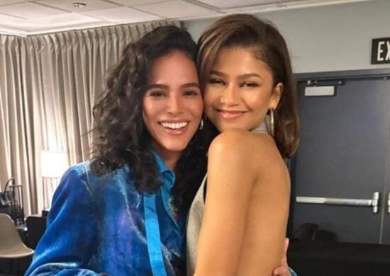 Bruna Marquezine encontra Zendaya em Las Vegas nesta quarta-feira, 26 - Foto: Reprodução/Instagram @brunamarquezine