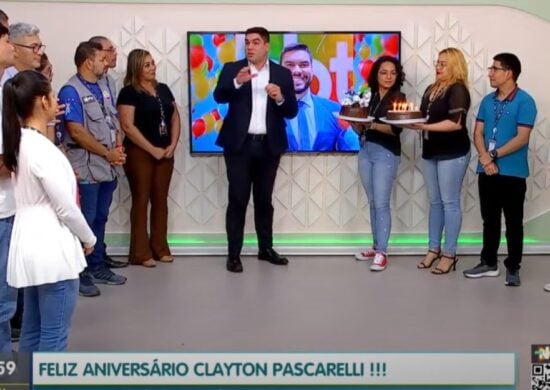 O Programa Agora é apresentado por Clayton Pascarelli -Foto: Reprodução/TV Norte Amazonas