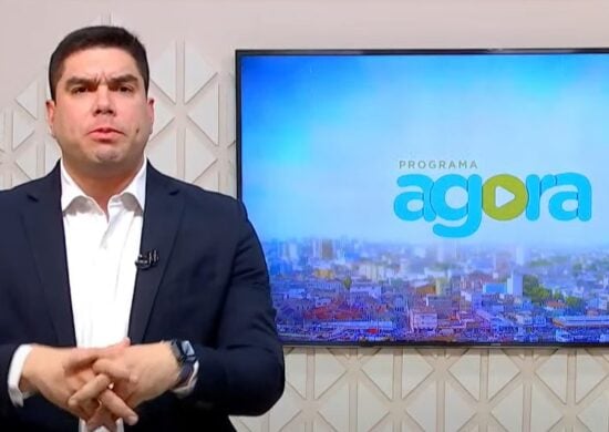 O Programa Agora é apresentado por Clayton Pascarelli -Foto: Reprodução/TV Norte Amazonas