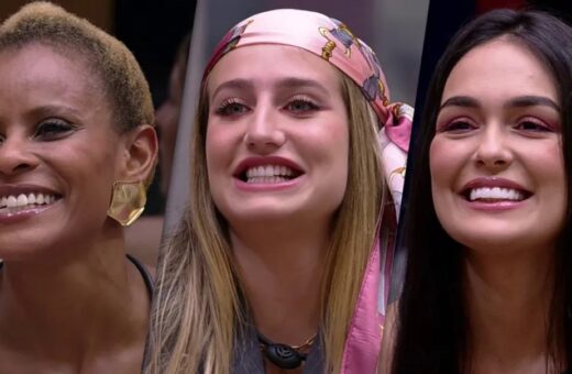 Aline, Bruna e Larissa estão no último Paredão do BBB 23 - Foto: Reprodução/TV Globo