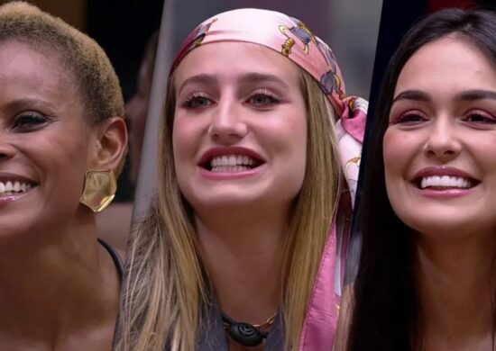 Aline, Bruna e Larissa estão no último Paredão do BBB 23 - Foto: Reprodução/TV Globo