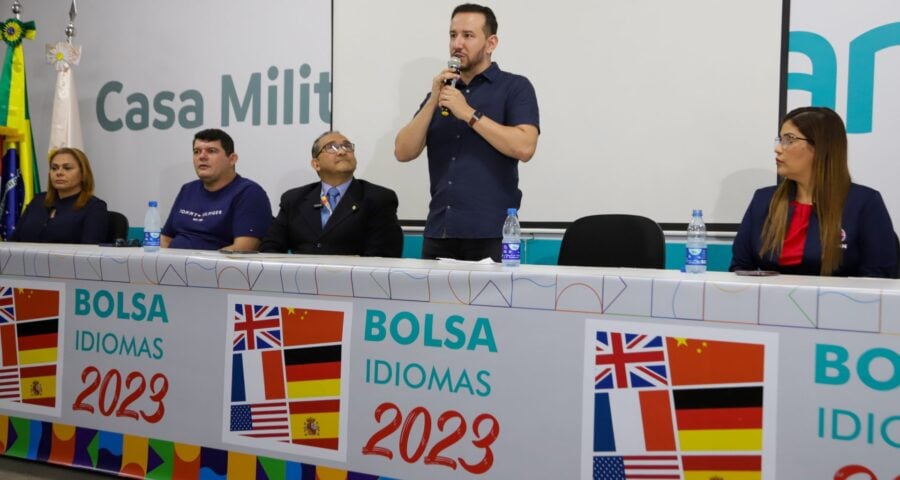 Programa Bolsa Idiomas está ofertando 32 mil bolsas em 2023 - Foto: Clóvis Miranda/Arquivo Semcom