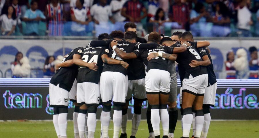 Botafogo e Bahia fecham a segunda rodada, com grande diferença na colocação do Brasileirão - Foto: Reprodução/Vitor Silva/Botafogo.