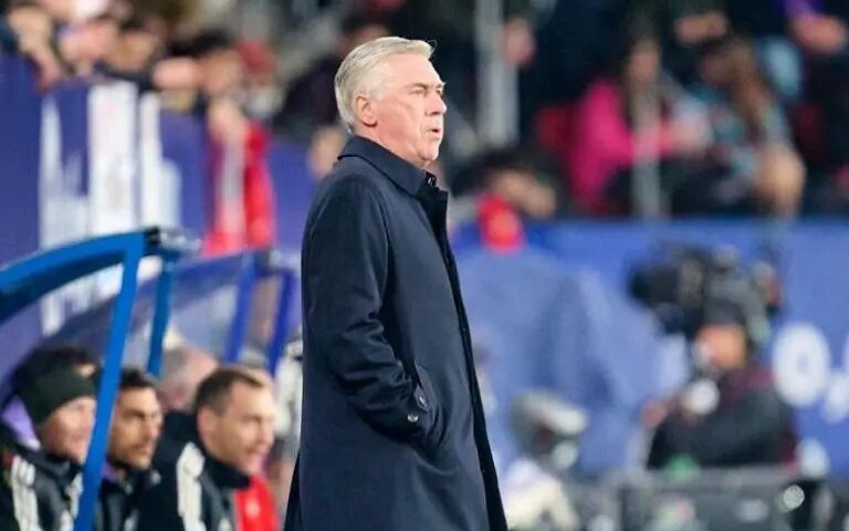 Carlos Ancelotti, o técnico Italiano ainda é a esperança da CBF. Foto: Reprodução/Twitter @SrAncelotti