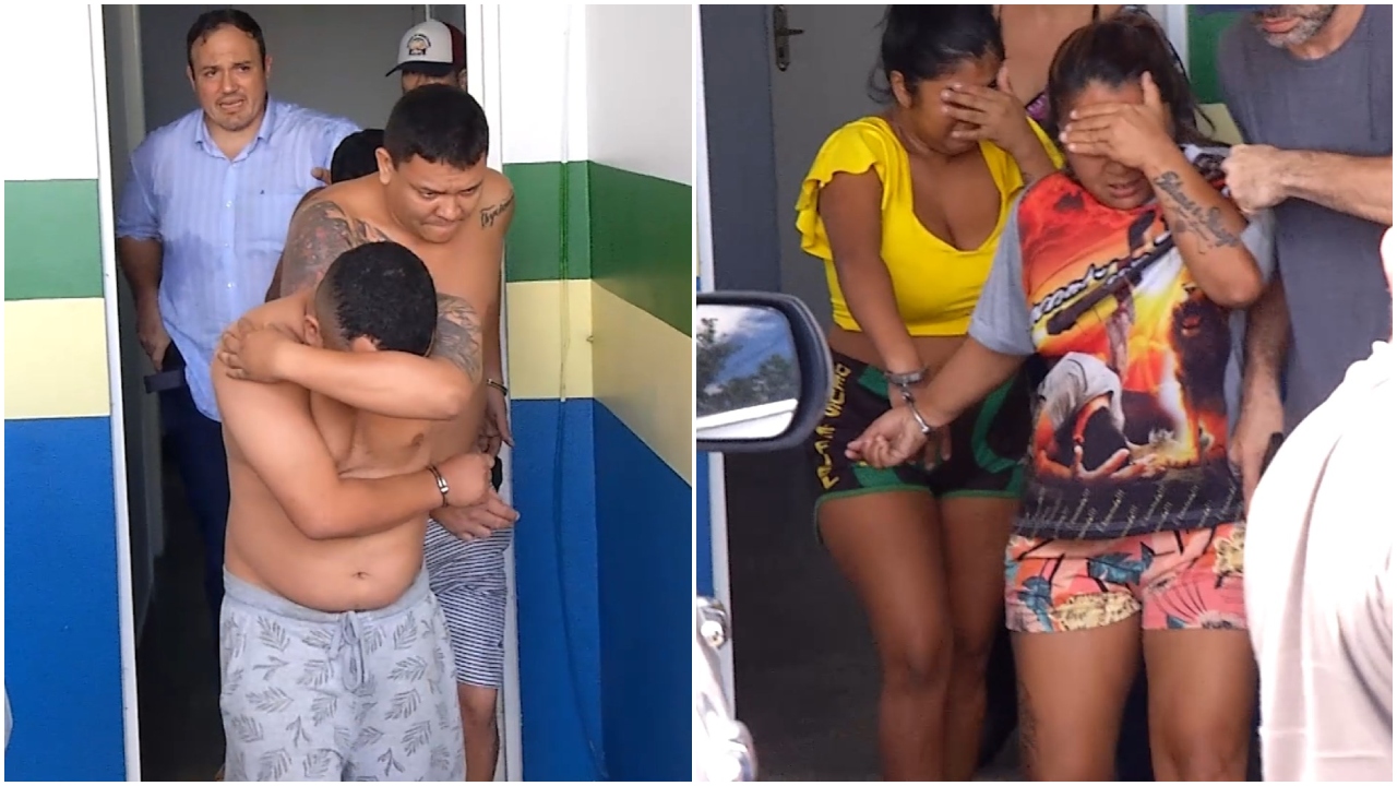 VÍDEO: casal preso é suspeito de envolvimento na morte de PM em Manaus