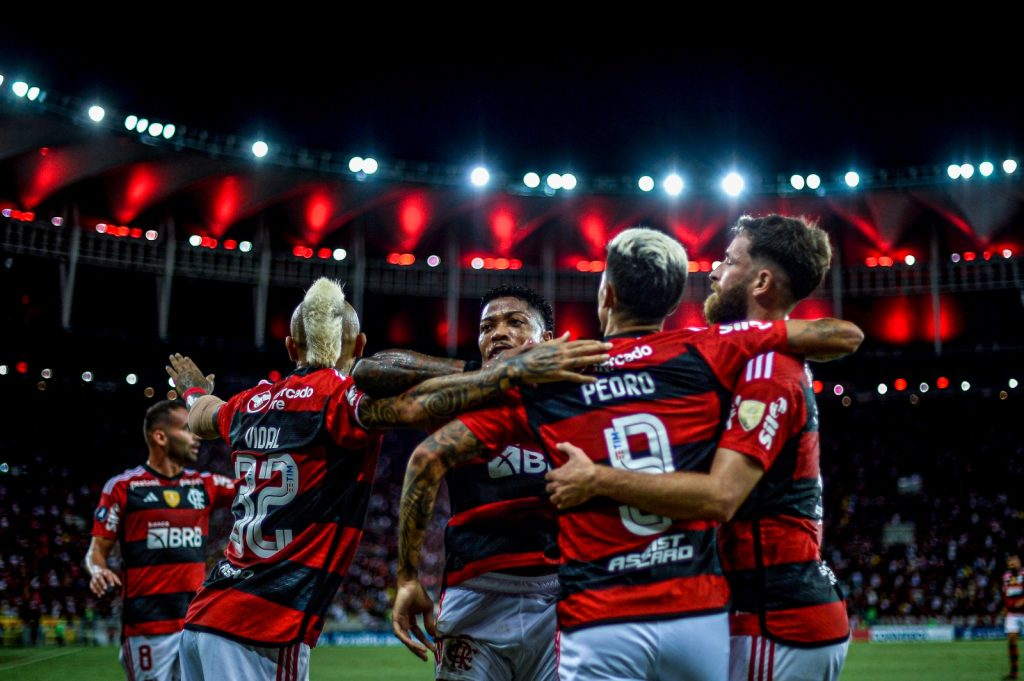 Flamengo venceu com tranquilidade o Ñublense no Maracanã - Foto: Marcelo Cortes/CRF/divulgação