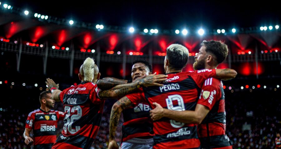 Flamengo venceu com tranquilidade o Ñublense no Maracanã - Foto: Marcelo Cortes/CRF/divulgação