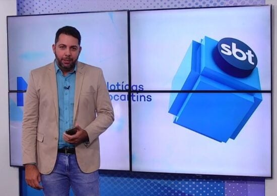 Jornal Notícias Tocantins é apresentado por Guga Mello Foto: Reprodução/TV Norte Tocantins