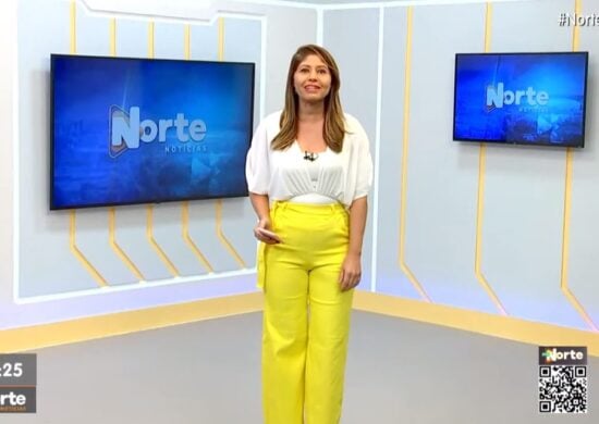 O Norte Notícias é apresentado por Mariana Rocha – Foto: Reprodução/TV Norte Amazonas