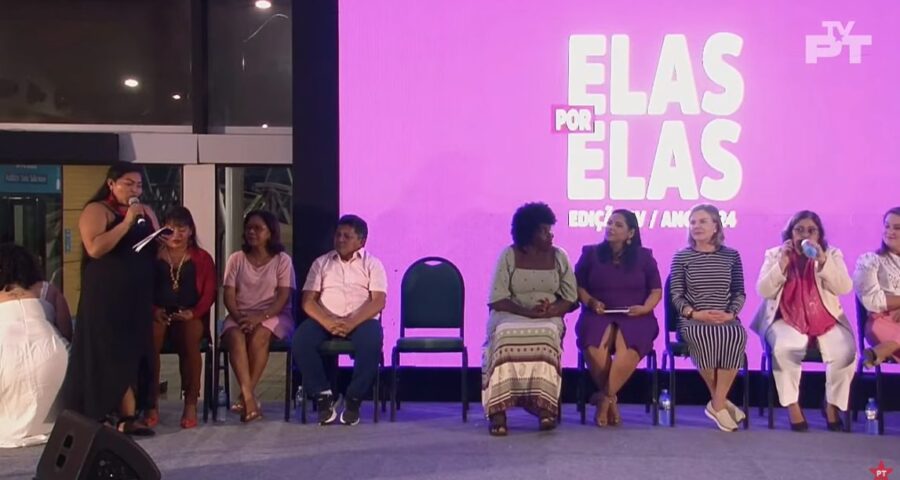 Encontro da mulheres do PT segue até domingo - Foto: Reprodução/YouTube PT