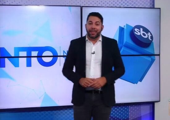 Jornal Notícias Tocantins é apresentado por Guga Mello Foto: Reprodução/TV Norte Tocantins