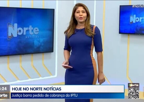 O Norte Notícias é apresentado por Mariana Rocha – Foto: Reprodução/TV Norte Amazonas