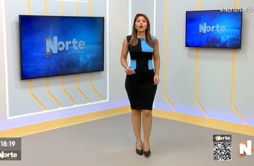 O Norte Notícias é apresentado por Mariana Rocha - Foto: Reprodução/TV Norte Amazonas