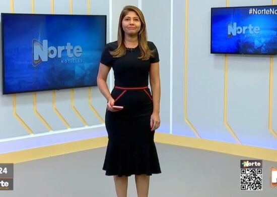 O Norte Notícias é apresentado por Mariana Rocha – Foto: Reprodução/TV Norte Amazonas