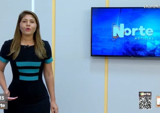 O Norte Notícias é apresentado por Mariana Rocha – Foto: Reprodução/TV Norte Amazonas