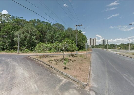 Interdição parcial em vias da Ponta Negra segue até maio - Foto: Reprodução/GoogleMaps