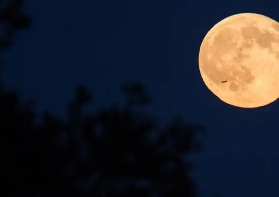 Lua Cheia Rosa poderá ser vista em todo o pais - Foto: Divulgação/NASA