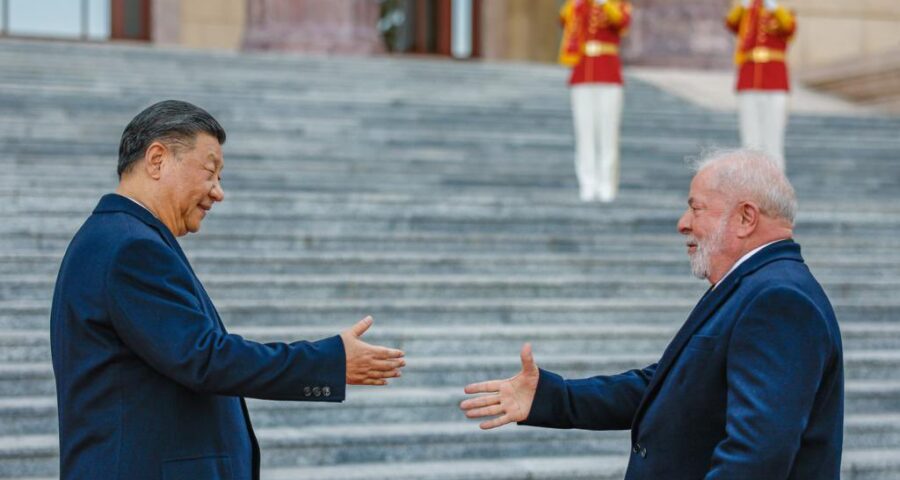 Encontro de Lula e presidente da China, Xi Jinping - Foto: Ricardo Stuckert/PR