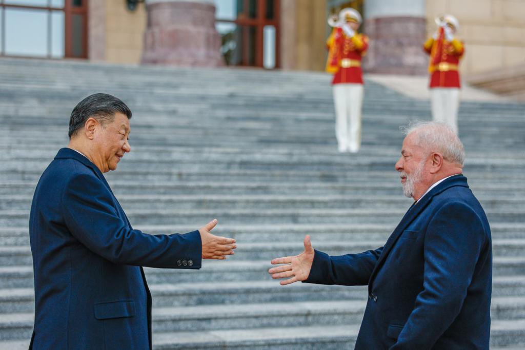 Encontro de Lula e presidente da China, Xi Jinping - Foto: Ricardo Stuckert/PR