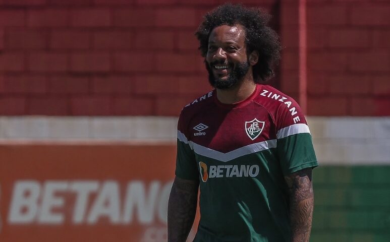 Ídolo no Real Madrid, Marcelo voltou ao Fluminense depois de 17 anos - Foto: Marcelo Gonçalves/FFC/divulgação