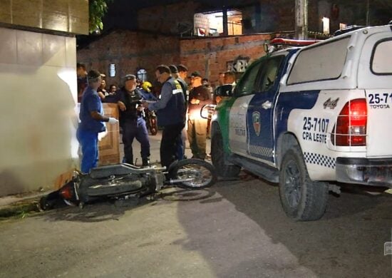 Motociclista morre baleado enquanto trabalhava na Zona Leste de Manaus