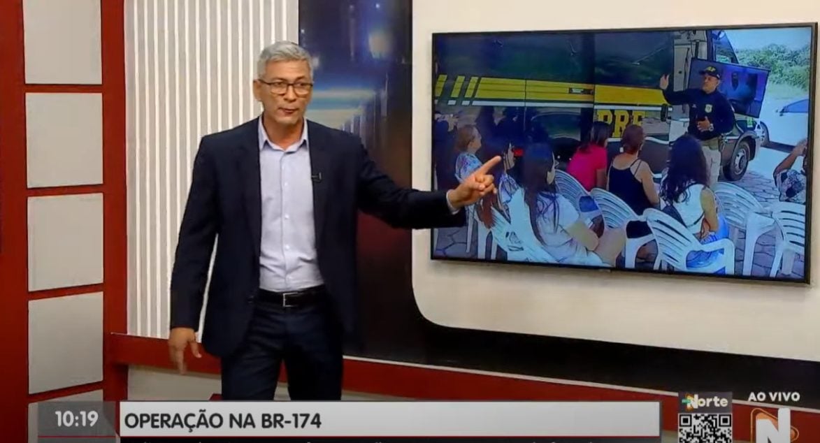 O Programa Na Mira é apresentado por Valter Frota - Foto: Reprodução/TV Norte Amazonas