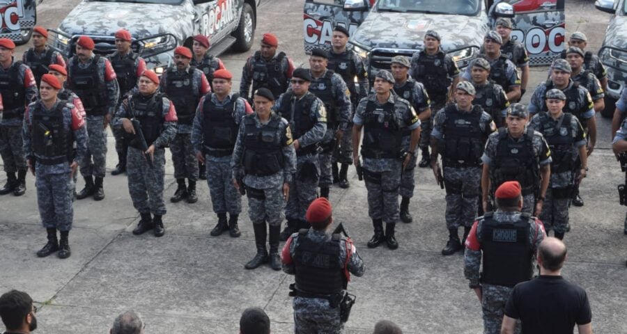 Operação de Páscoa conta com atuação de 150 agentes - Foto: Erikson Andrade/SSP-AM