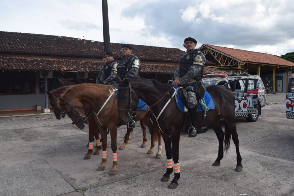 Ações de segurança contam com agentes de várias corporações - Foto: Erikson Andrade/SSP-AM