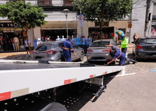 Operação 'Vaga Legal' para fiscalizar estacionamento no Centro da cidade - Foto: João Viana / Semcom